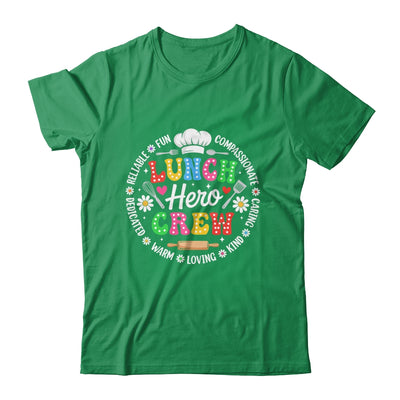 School Lunch Hero Crew Funny Cafeteria Workers Squad Shirt & Hoodie | siriusteestore