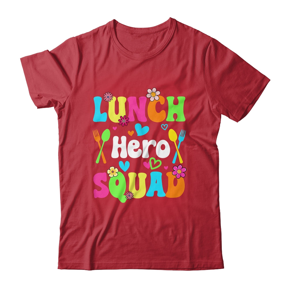 School Lunch Hero Squad Funny Cafeteria Workers Shirt & Hoodie | siriusteestore