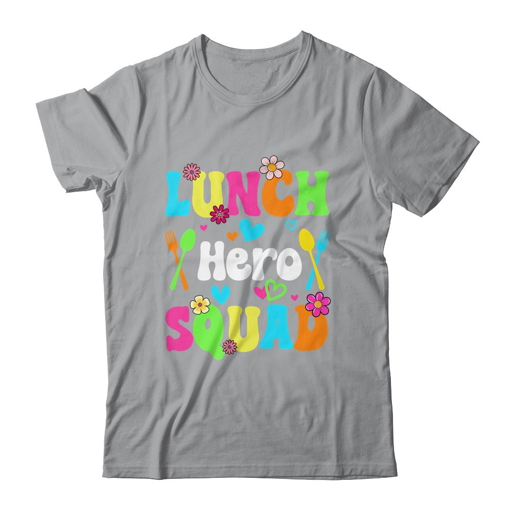 School Lunch Hero Squad Funny Cafeteria Workers Shirt & Hoodie | siriusteestore