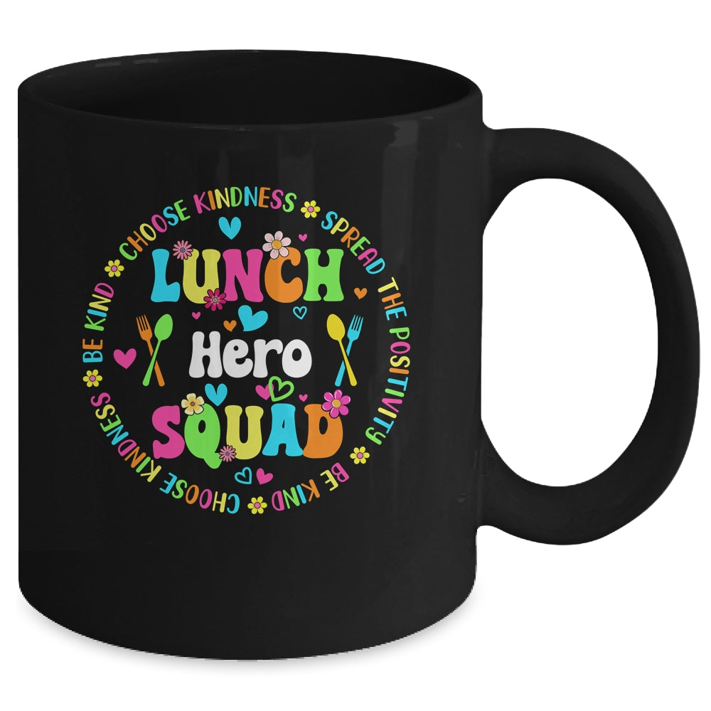School Lunch Hero Squad Funny Cafeteria Workers Crew Lady Mug | siriusteestore
