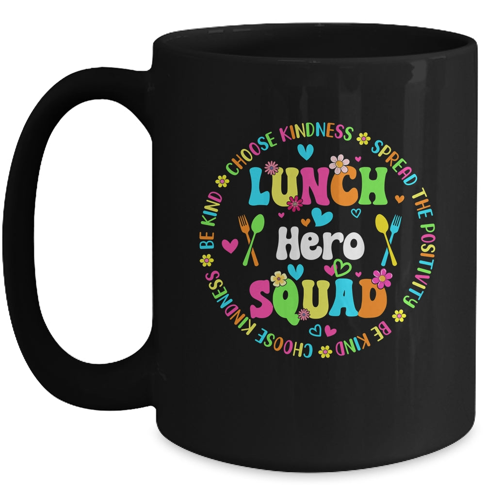 School Lunch Hero Squad Funny Cafeteria Workers Crew Lady Mug | siriusteestore