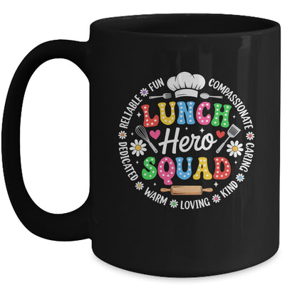 School Lunch Hero Squad Funny Cafeteria Workers Crew Mug | siriusteestore