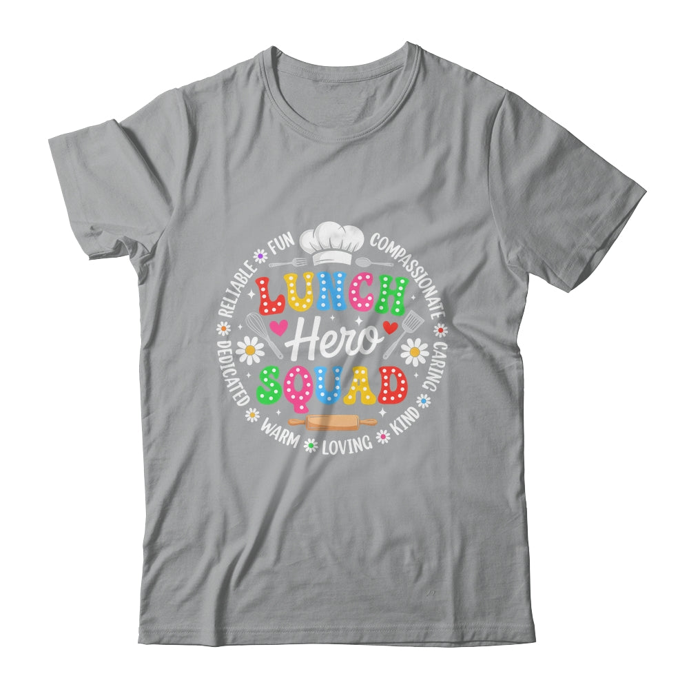 School Lunch Hero Squad Funny Cafeteria Workers Crew Shirt & Hoodie | siriusteestore