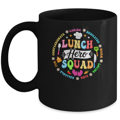 School Lunch Hero Squad Funny Cafeteria Workers Lunch Lady Mug | siriusteestore