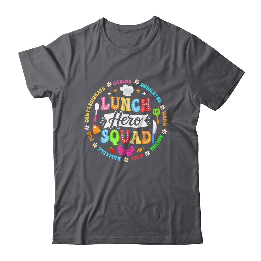 School Lunch Hero Squad Funny Cafeteria Workers Lunch Lady Shirt & Hoodie | siriusteestore
