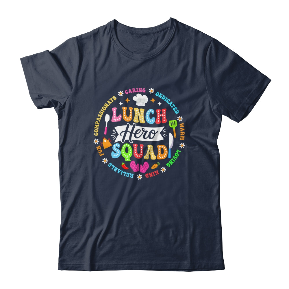 School Lunch Hero Squad Funny Cafeteria Workers Lunch Lady Shirt & Hoodie | siriusteestore