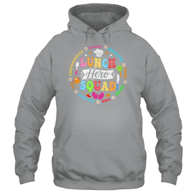 School Lunch Hero Squad Funny Cafeteria Workers Lunch Lady Shirt & Hoodie | siriusteestore