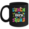 School Lunch Hero Squad Funny Cafeteria Workers Mug | siriusteestore