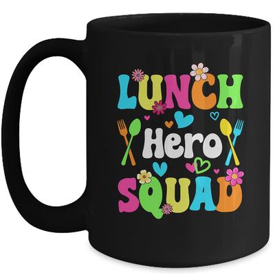 School Lunch Hero Squad Funny Cafeteria Workers Mug | siriusteestore