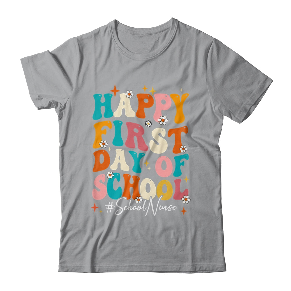 School Nurse Appreciation Week Back To School Groovy Shirt & Hoodie | siriusteestore