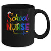 School Nurse Registered LGBTQ LGBT Pride Gay Lesiban Nursing Mug | siriusteestore