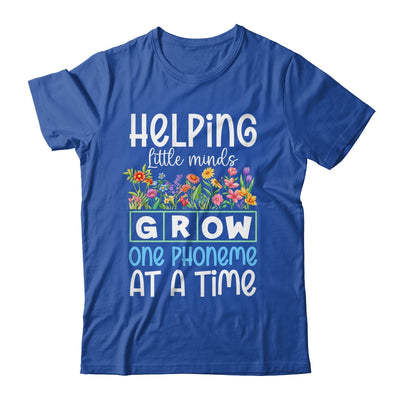 Science Of Reading Helping A Little Minds Grow Phonics Women Shirt & Tank Top | siriusteestore