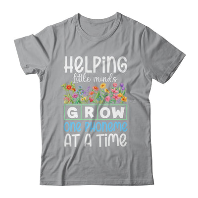 Science Of Reading Helping A Little Minds Grow Phonics Women Shirt & Tank Top | siriusteestore