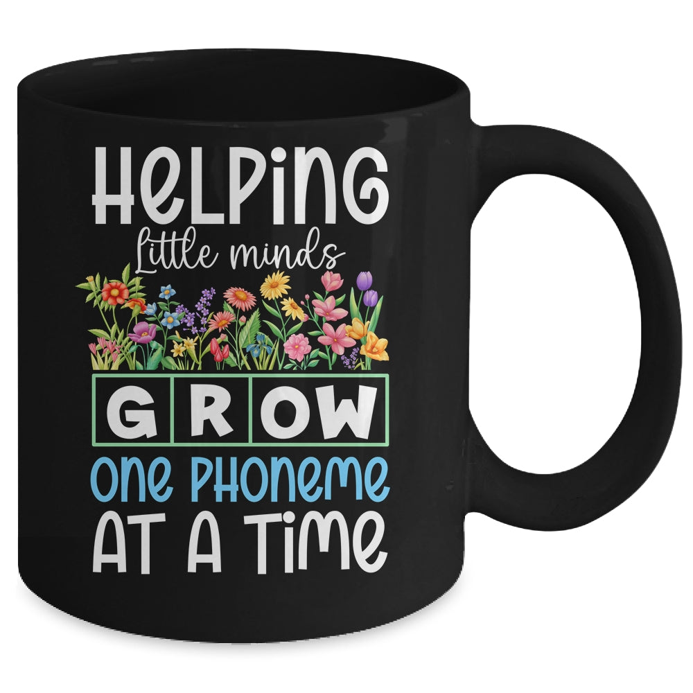 Science Of Reading Helping A Little Minds Grow Phonics Women Mug | siriusteestore
