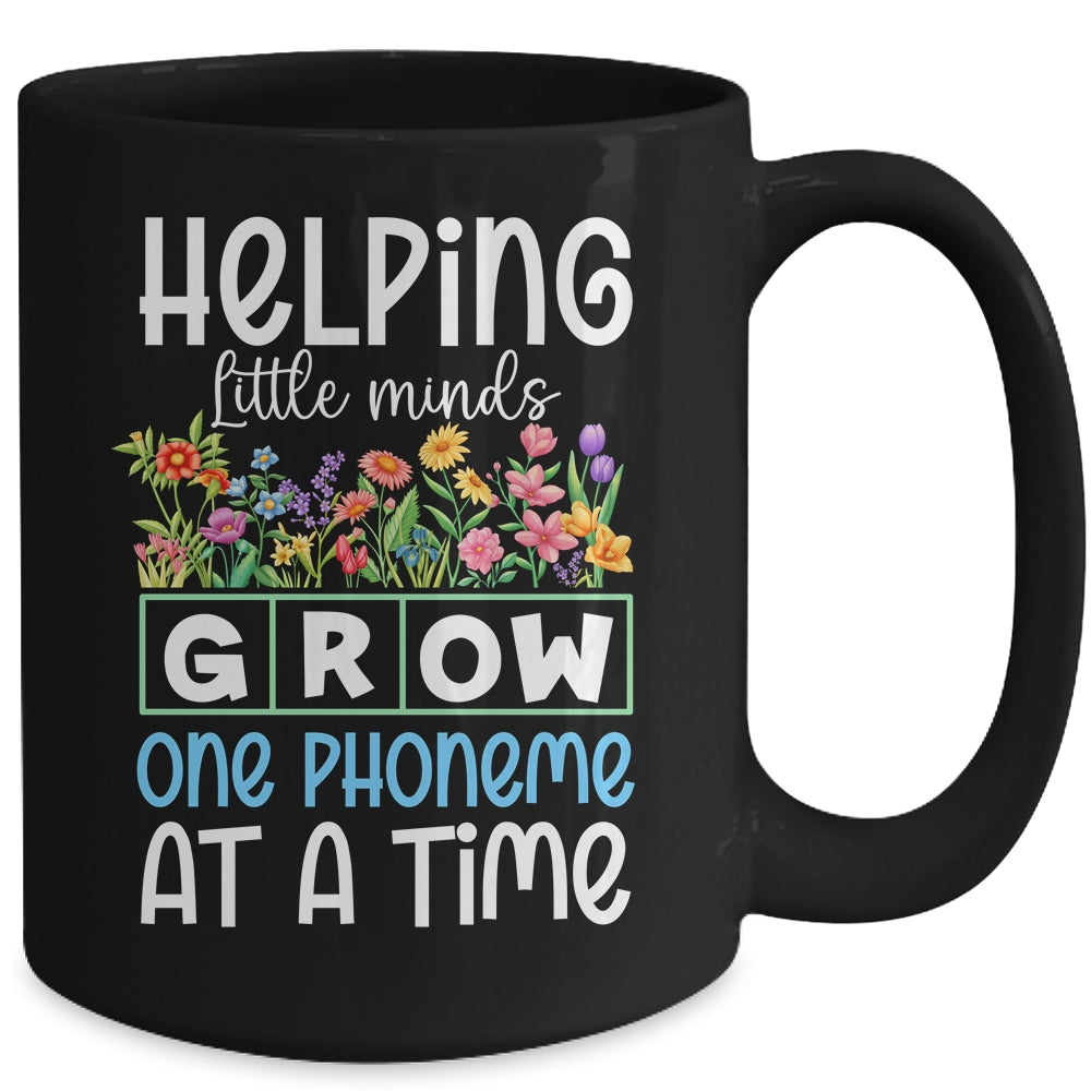 Science Of Reading Helping A Little Minds Grow Phonics Women Mug | siriusteestore