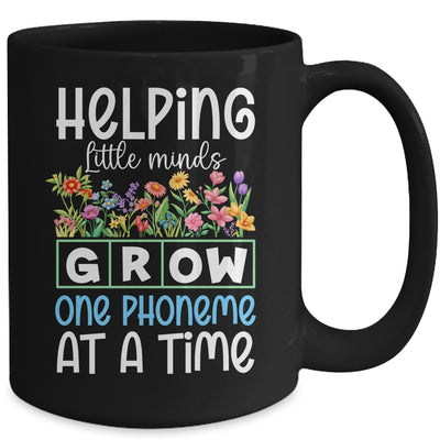 Science Of Reading Helping A Little Minds Grow Phonics Women Mug | siriusteestore