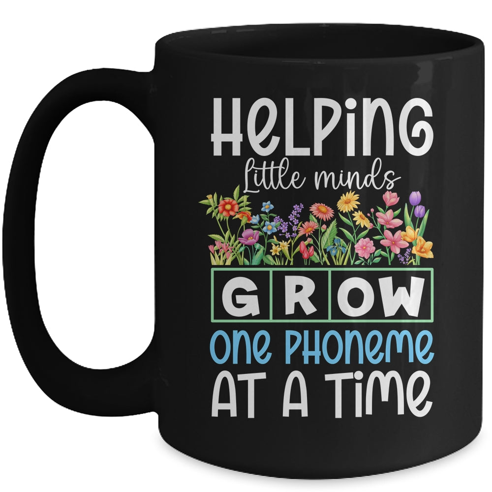 Science Of Reading Helping A Little Minds Grow Phonics Women Mug | siriusteestore