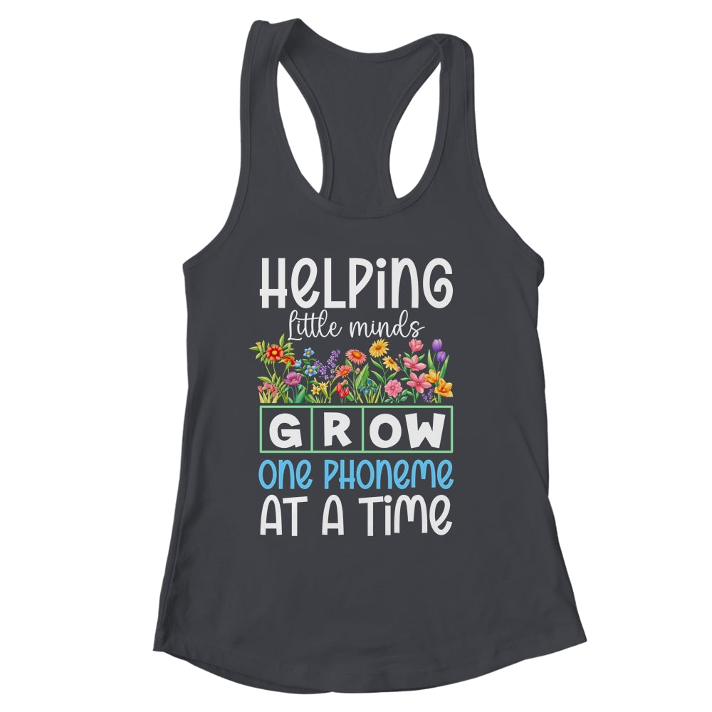 Science Of Reading Helping A Little Minds Grow Phonics Women Shirt & Tank Top | siriusteestore
