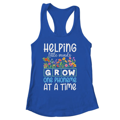 Science Of Reading Helping A Little Minds Grow Phonics Women Shirt & Tank Top | siriusteestore