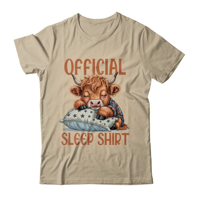 Scottish Highland Cow Official Sleepshirt Funny Sleeping Shirt & Hoodie | siriusteestore