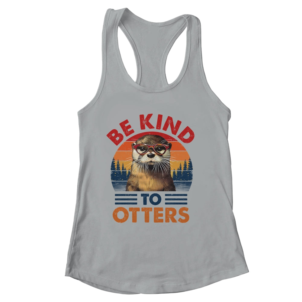 Sea Otter Vintage Be Kind To Otters Lover Women Men Kid Girl Shirt & Tank Top | siriusteestore