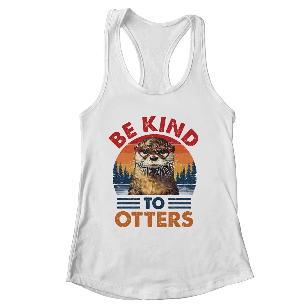 Sea Otter Vintage Be Kind To Otters Lover Women Men Kid Girl Shirt & Tank Top | siriusteestore