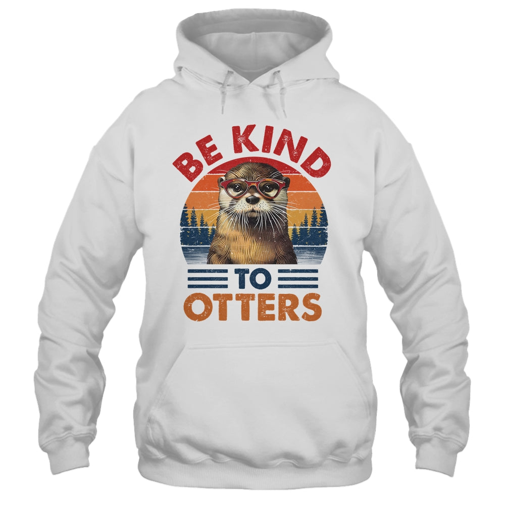 Sea Otter Vintage Be Kind To Otters Lover Women Men Kid Girl Shirt & Tank Top | siriusteestore