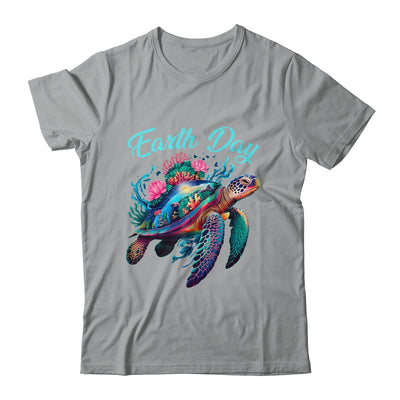 Sea Turtle Earth Day Save The Earth Environmental Protection Shirt & Tank Top | siriusteestore