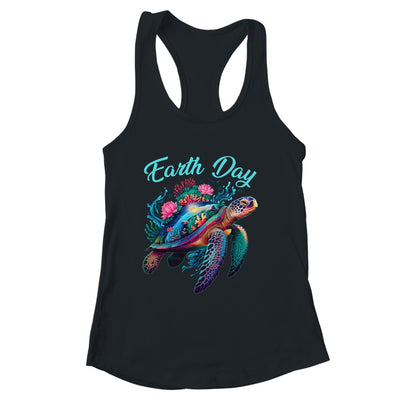 Sea Turtle Earth Day Save The Earth Environmental Protection Shirt & Tank Top | siriusteestore