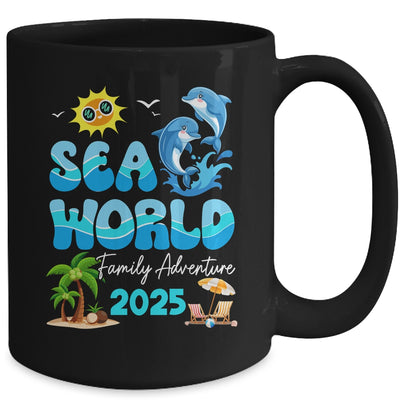 Sea World Dolphin Family Adventure Trip 2025 Spring Break Mug | siriusteestore