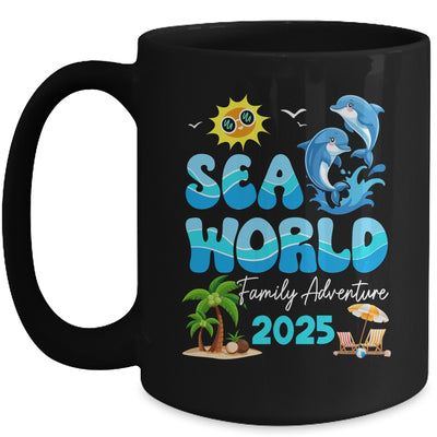 Sea World Dolphin Family Adventure Trip 2025 Spring Break Mug | siriusteestore