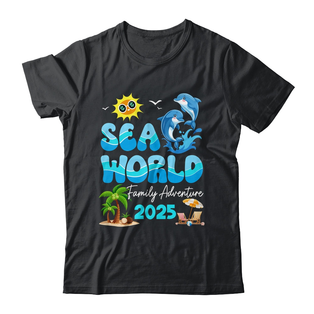 Sea World Dolphin Family Adventure Trip 2025 Spring Break Shirt & Tank Top | siriusteestore