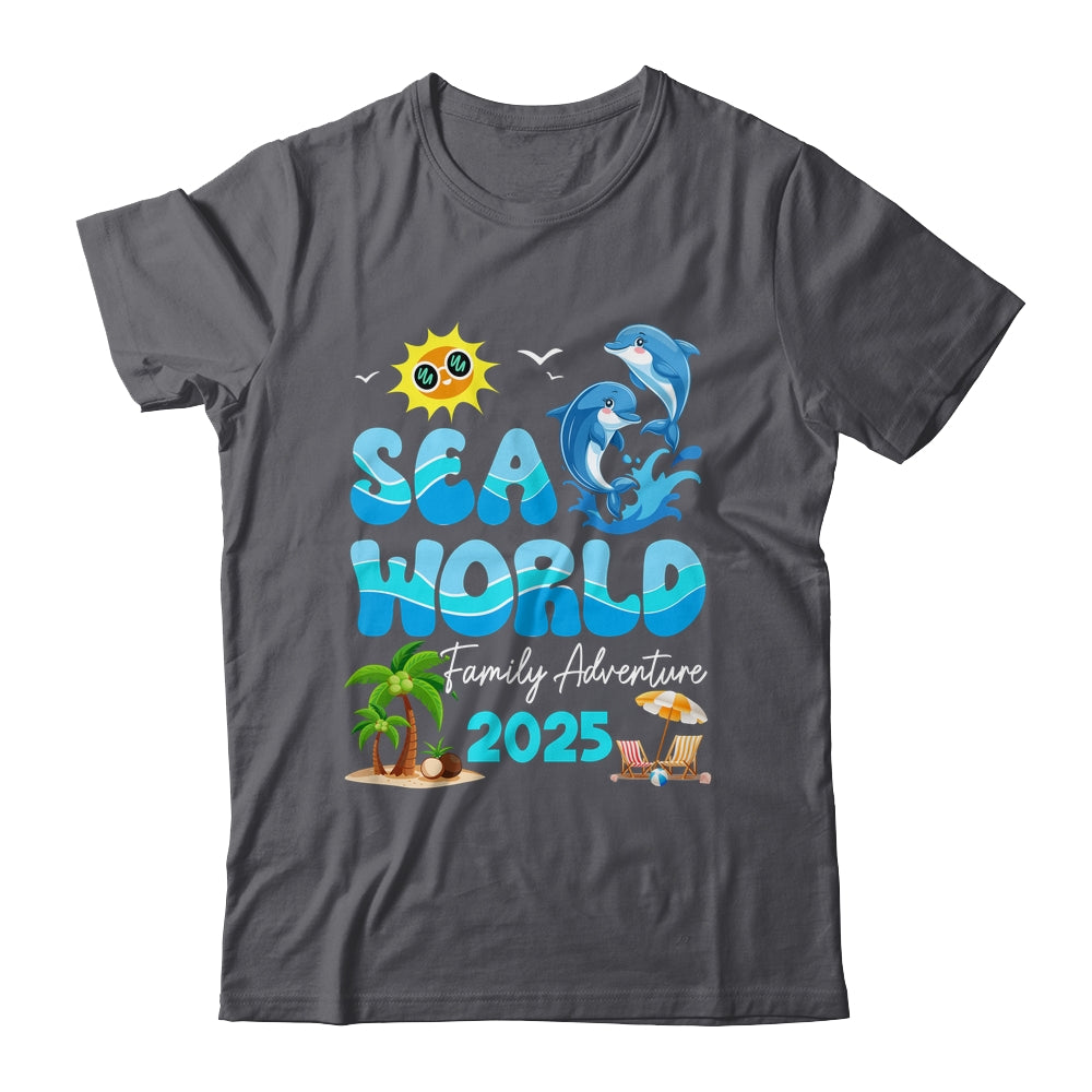 Sea World Dolphin Family Adventure Trip 2025 Spring Break Shirt & Tank Top | siriusteestore