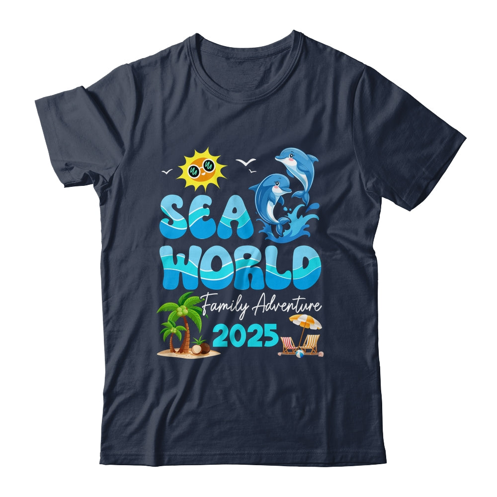 Sea World Dolphin Family Adventure Trip 2025 Spring Break Shirt & Tank Top | siriusteestore