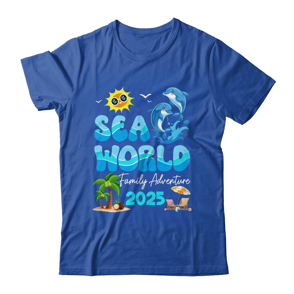 Sea World Dolphin Family Adventure Trip 2025 Spring Break Shirt & Tank Top | siriusteestore
