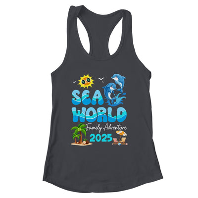 Sea World Dolphin Family Adventure Trip 2025 Spring Break Shirt & Tank Top | siriusteestore