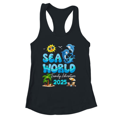 Sea World Dolphin Family Adventure Trip 2025 Spring Break Shirt & Tank Top | siriusteestore