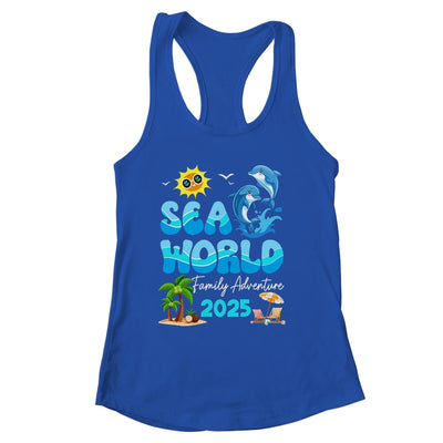 Sea World Dolphin Family Adventure Trip 2025 Spring Break Shirt & Tank Top | siriusteestore