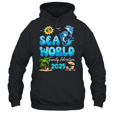 Sea World Dolphin Family Adventure Trip 2025 Spring Break Shirt & Tank Top | siriusteestore