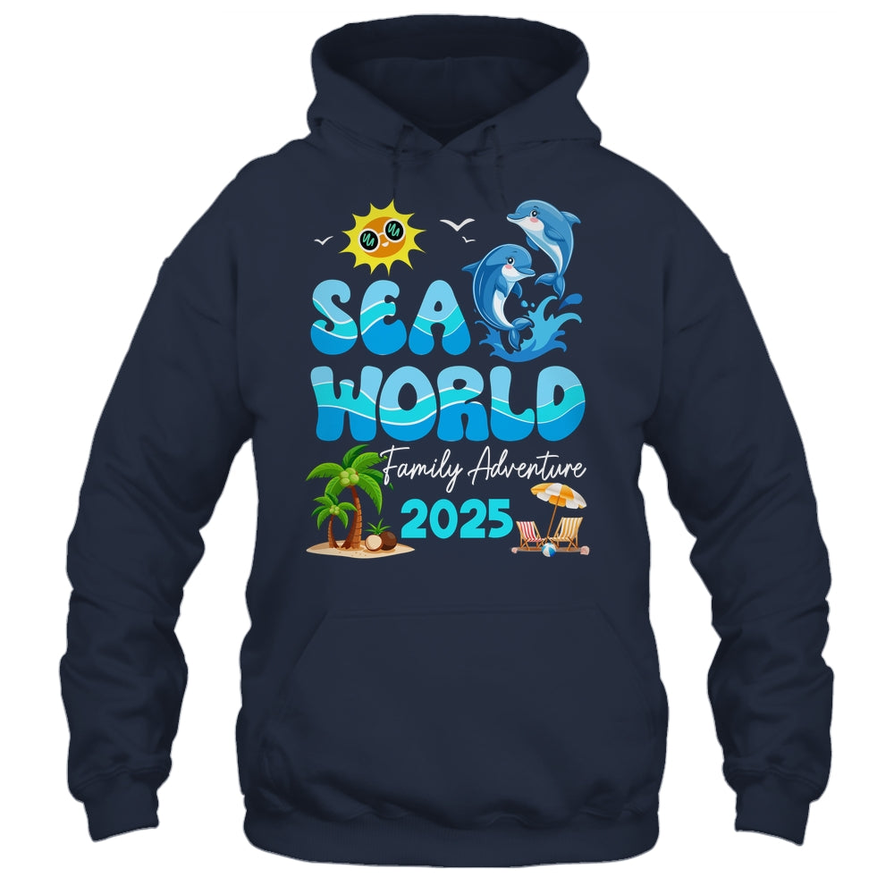 Sea World Dolphin Family Adventure Trip 2025 Spring Break Shirt & Tank Top | siriusteestore