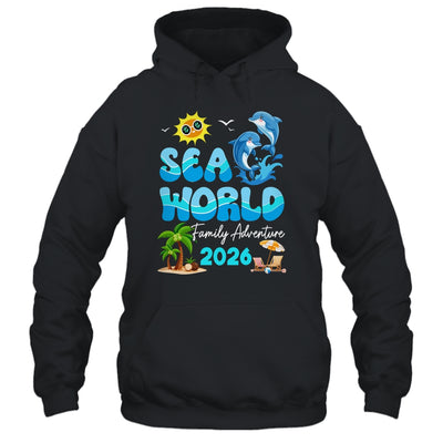 Sea World Dolphin Family Adventure Trip 2026 Spring Break Shirt & Tank Top | siriusteestore
