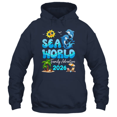 Sea World Dolphin Family Adventure Trip 2026 Spring Break Shirt & Tank Top | siriusteestore