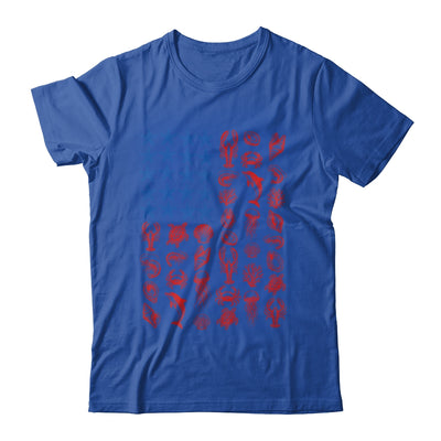 Seashell USA Flag 4Th Of July Men Women Kids Summer Coastal Shirt & Tank Top | siriusteestore