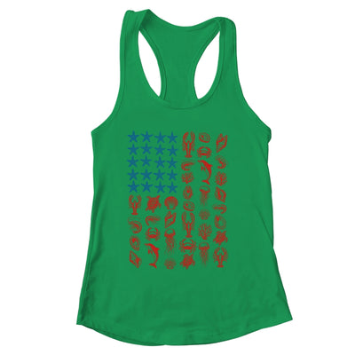 Seashell USA Flag 4Th Of July Men Women Kids Summer Coastal Shirt & Tank Top | siriusteestore