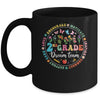 Second Grade Dream Team Back To School Teacher Flower Mug | siriusteestore