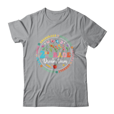 Second Grade Dream Team Back To School Teacher Flower Shirt & Hoodie | siriusteestore