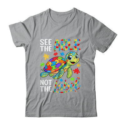 See The Able Not The Label Sea Turtle Autism Awareness Shirt & Hoodie | siriusteestore