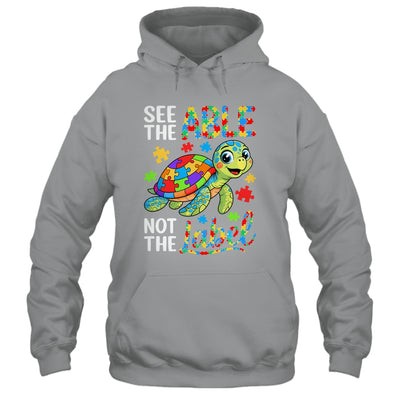 See The Able Not The Label Sea Turtle Autism Awareness Shirt & Hoodie | siriusteestore