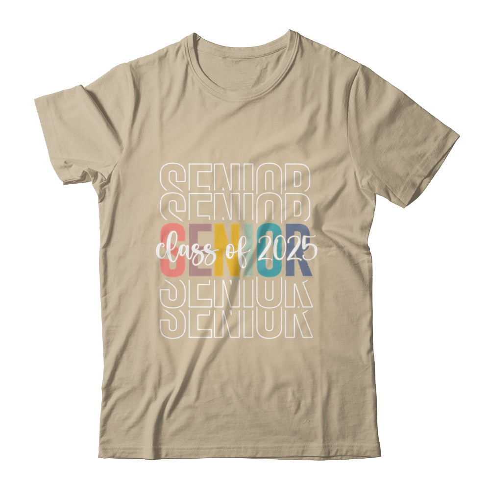 Senior 2025 Class Of 2025 For College High School Senior Shirt & Tank Top | siriusteestore