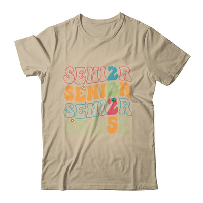 Senior 2025 Class Of 2025 Seniors Graduation Retro Groovy Shirt & Hoodie | siriusteestore